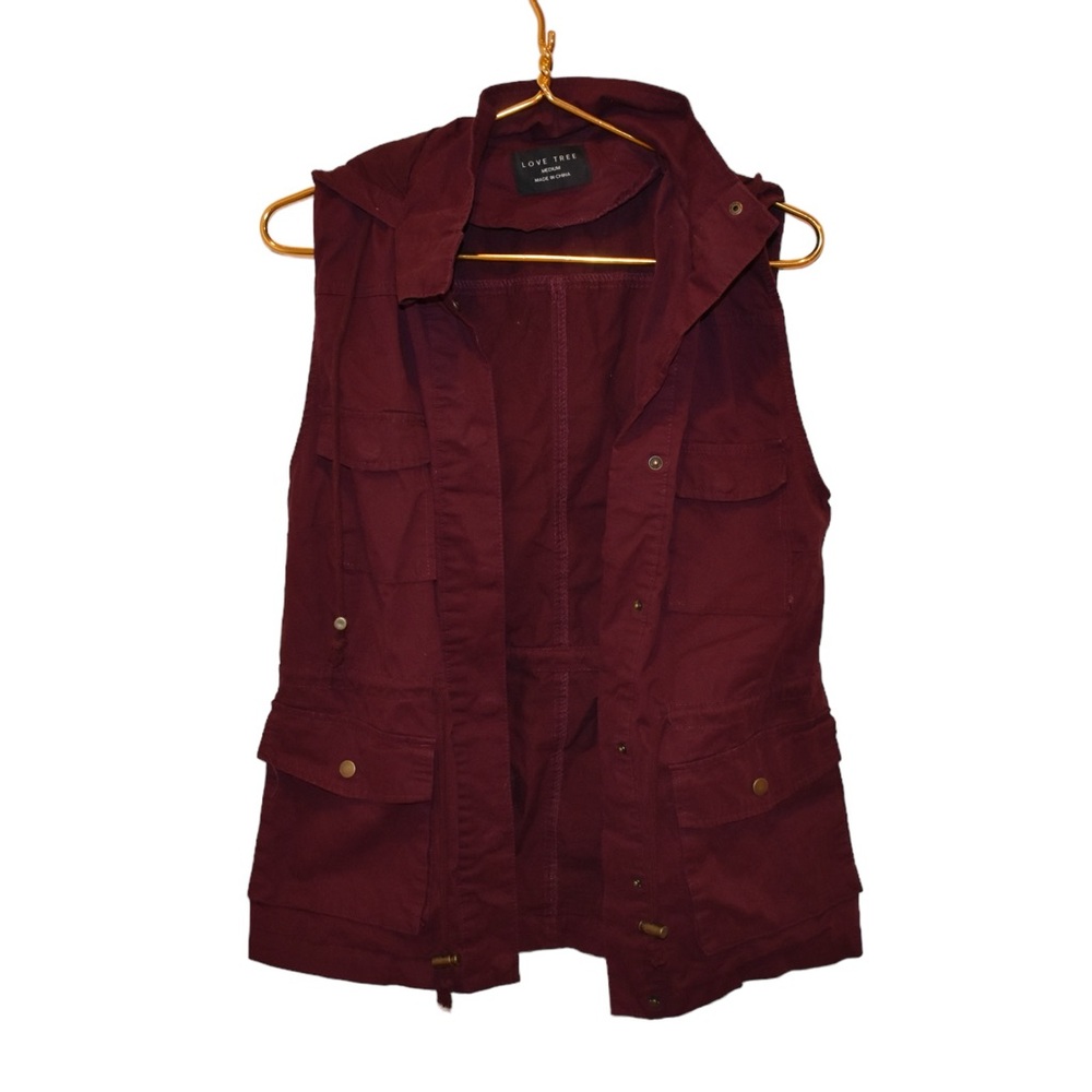 RED LOVE TREE VEST